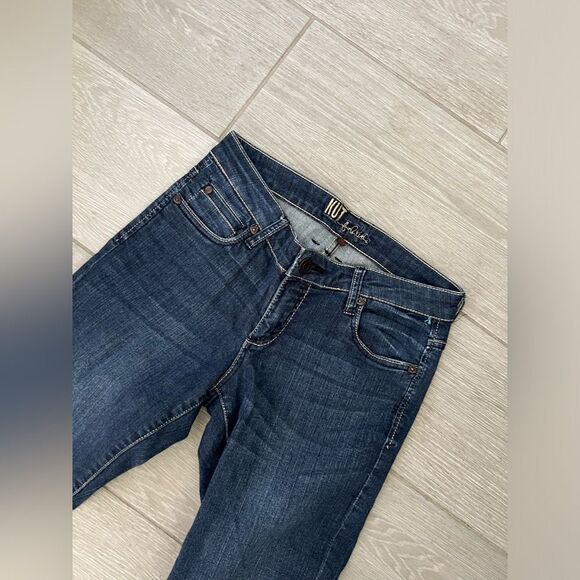 Kut From The Cloth Skinny Jeans size 2 Dark Wash - Picture 2 of 6